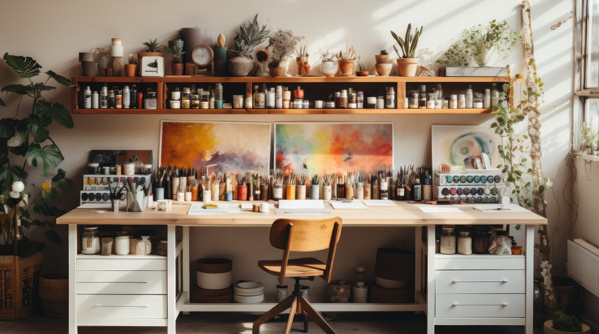 Artistic Haven: Crafting Your Dream Art Studio in Your Garden Room